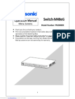 Panasonic Switch-M48eG