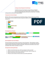 IB Guys Framework For L of I