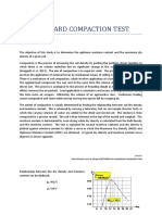 Standard Compaction Test