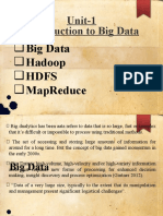 Unit-1 Introduction To Big Data