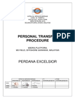 Personnel Transfer Procedure (PEX), Reva