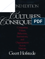 (Geert Hofstede) Culture S Consequences Comparing