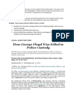 1 - How George Floyd Was Killed in Police Custody