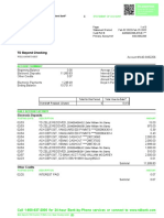 4 - Bank Stament - TD Bank - 2022-02-25