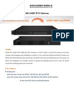 WK-3508F IPTV Gateway Datasheet