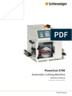 Automatic Cutting Machine: Powercut 3700