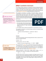 Quantitave Electrolysis