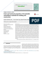 Fresh and Hardened Properties of 3D Printable - Paul2018