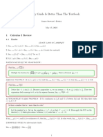 Calc 2 Spring Study Guide Real Yes Its Done