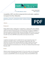 Acceptability of HIV Oral Self-Test Among Truck Drivers and Youths - A Qualitativ