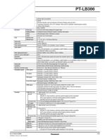 Pt-lb386 Spec File (English) - Datasheet