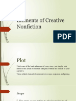 Elements of Creative Nonfiction