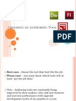 Choosing An Authoring Tool