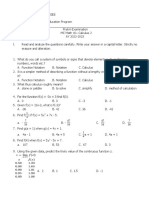 MC Math 10-Prelim