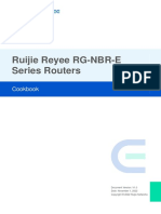 Ruijie+Reyee+RG NBR E+Series+Routers+Cookbook (V1.0)