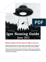 Igor Naming Guide June 2021P