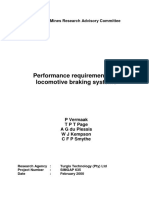 GAP 635 Performance Requirements For Locomotive Brakes Report