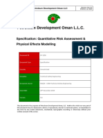 SP-1258 - Specification - Quantitative Risk Assessment & Physical Effects Modelling - 2019