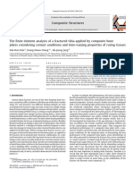 Kim, Chang, Jung - 2010 - The Finite Element Analysis of A Fractured Tibia Applied by Composite Bone Plates Considering Contact Conditio