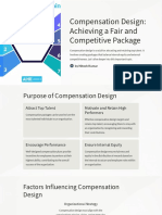 Compensation Design Achieving A Fair and Competitive Package