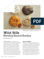 Wild Silk: Blending Beyond Bombyx