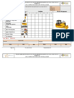 2.9a Plant Equipment - Bulldozer Checklist