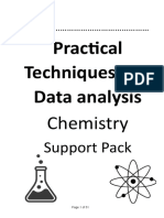 Year 13 Practical Techniques and Data Analysis Past Paper Pack