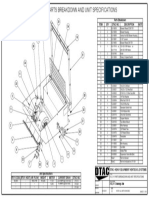 310, 311 Parts Breakdown and Unit Specifications: Parts Breakdown Note Description Dtac No. QTY Item