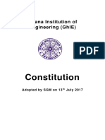 GhIE1 Constitution Adopted by SGM On 13th July 2017