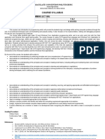 Ict500 Course Syllabus 2023