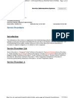 CAT ESS Switch Calibrate