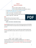 Chapter 5 Statistics, Probability & Counting Methods Q