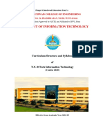 TY BTech IT Structure and Syllabus 2022-23