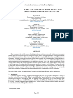 Normative Social Influence and Online Review Helpfulness: Polynomial Modeling and Response Surface Analysis