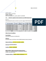 Baba Construction - Dumka - 12.08.2022 P O Format