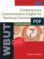 Contemporary Communicative English For Technical Communication For WBUT