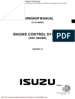 Isuzu 4hk1t Lg4hk We 0229dom Manual Engine Control System