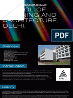 SPA, Delhi Case Study Architecture College