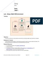 ARCIGA-RIGOR TSA1 Lab - Setup A Multi-VM Environment