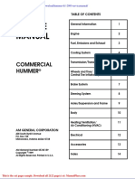 Hummer h1 2000 Servicemanual