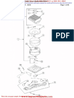 Cub Cadet Parts Manual For Model Gt2544 Tractor MFG Date k015 k018