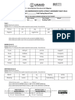 CRLA NToT G3 FT Record Form. FILIPINO - NTES2