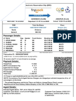 Passenger Details:: Electronic Reservation Slip (ERS)