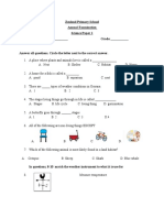 Annual Examination Science