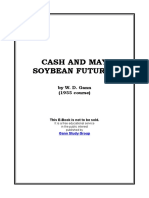 Gann, WD - Cash and May Soybean Futures