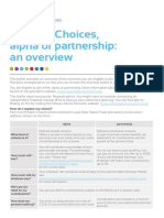 Pension Overview Alpha or Partnership