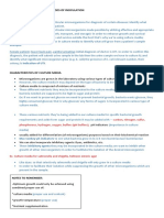 Media Preparation and Methods of Inoculation