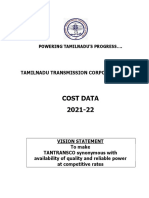 TNTCL Cost Data 2021 22