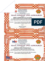 Salamat Po Cert 2018