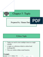 Chapter 5 - Python Tuple